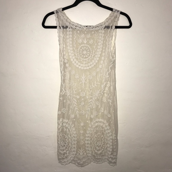 Free People Net Embroidered Lace Dress - Picture 2 of 8